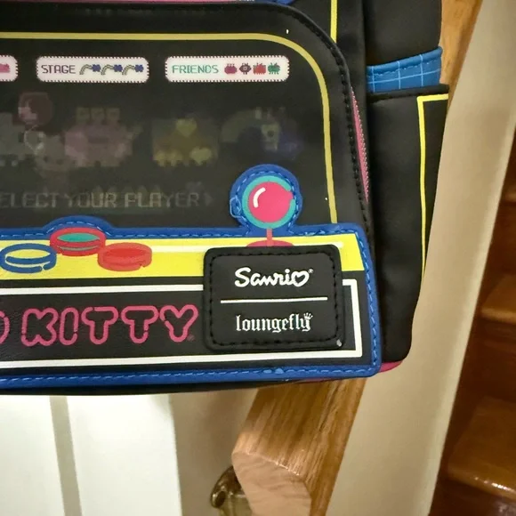 Loungefly Hello Kitty Kawaii Gamer Mini Backpack-GameStop exclusive! - Picture 2 of 3